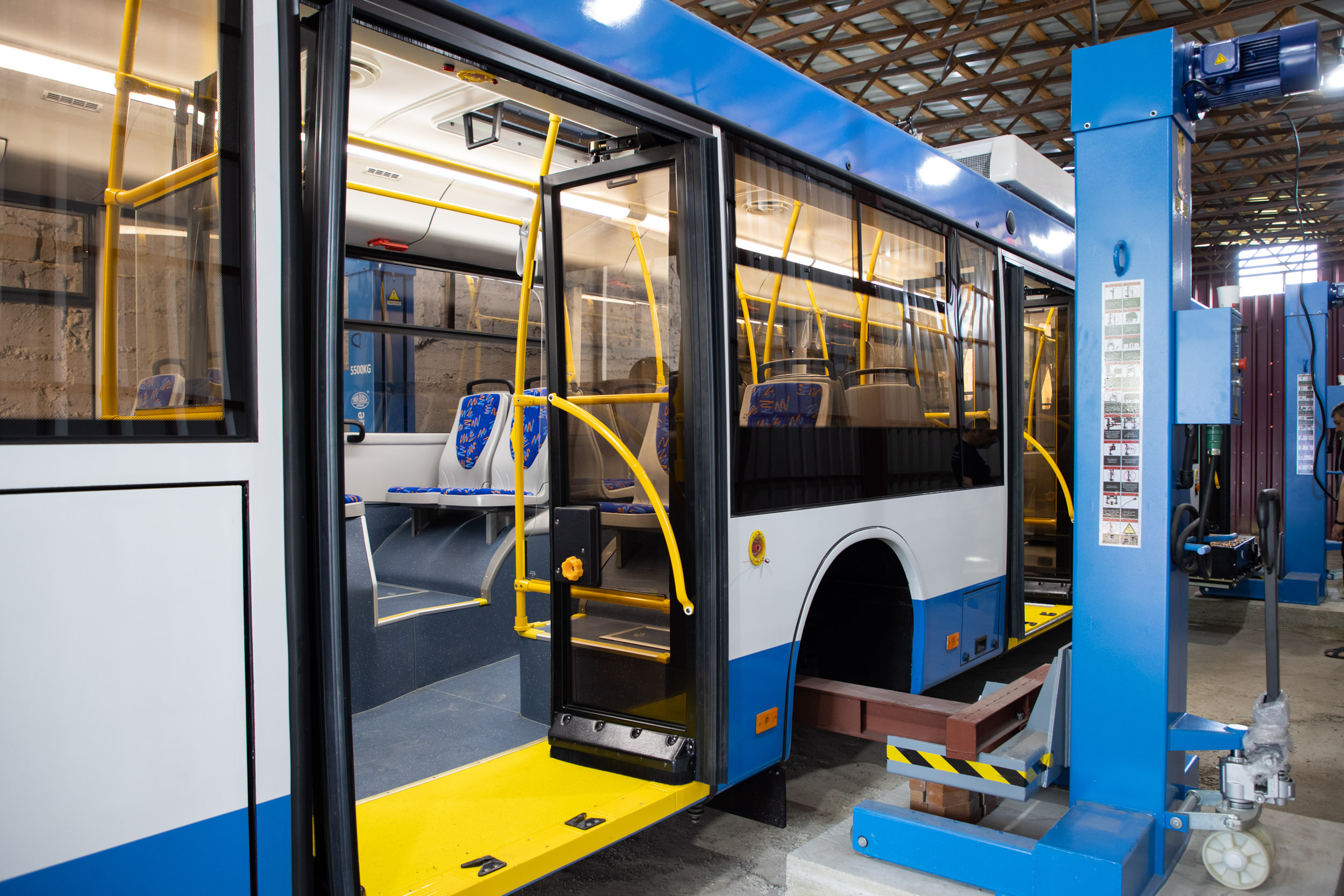 Electric Bus Interior